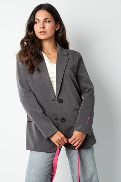 Blazer La Dolce Vita - grigio h5 Immagine4